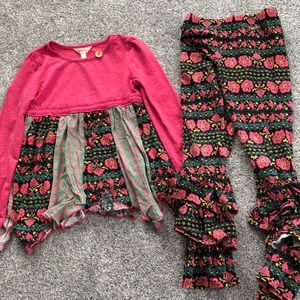 Size 8 Matilda Jane shirt and Benny pants